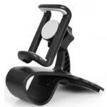 360° Rotatable Dashboard Car Phone Holder - Universal Fit for Smartphones