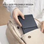 Wireless Foldable Bluetooth Keyboard - Sync 3 Devices, Portable, Full-Size, Quiet Typing - Image 4