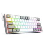 Compact RGB Mechanical Gaming Keyboard - 61 Key, Hot-Swappable Red Switches, USB Mini for PC/Laptop - Image 2