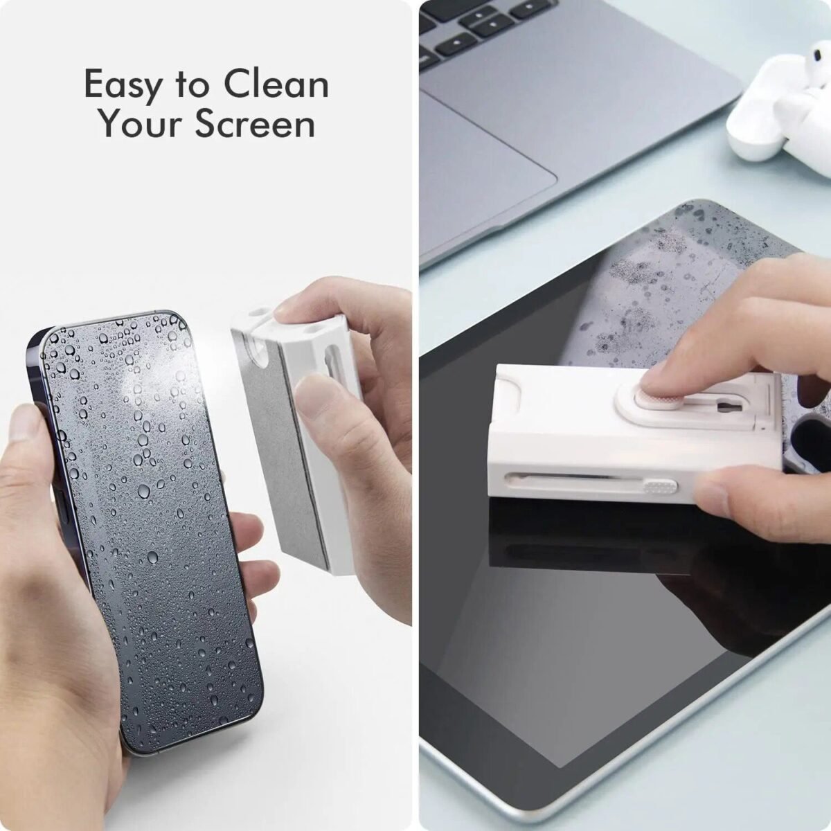 8-in-1 Ultimate Tech Cleaning Kit for Keyboards, Screens, & Audio Devices - Image 4
