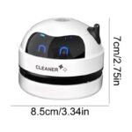 Rechargeable Mini Desk Vacuum Cleaner for Desktop and Keyboard - Image 7