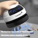 Rechargeable Mini Desk Vacuum Cleaner for Desktop and Keyboard - Image 6