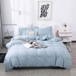Luxurious Solid Duvet Cover Set with Pillowcases
