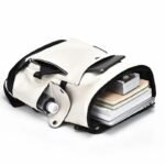 Waterproof Leather Laptop Backpack - Versatile School and Travel Bag for Men - Image 5