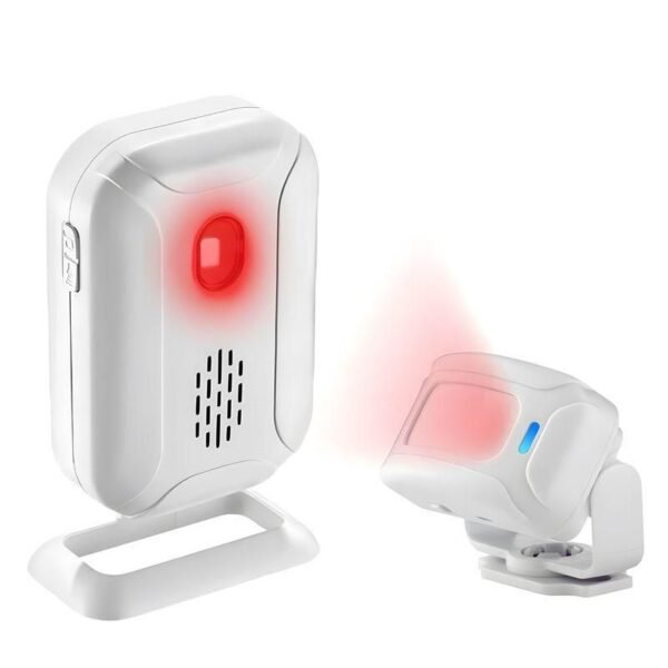 Wireless Home Security PIR Motion Sensor Chime with 36 Melodies & Multi-Mode Alert System