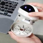 Portable Mini Desktop Handheld Vacuum: Wireless Sweeper for Office & Home - Image 7