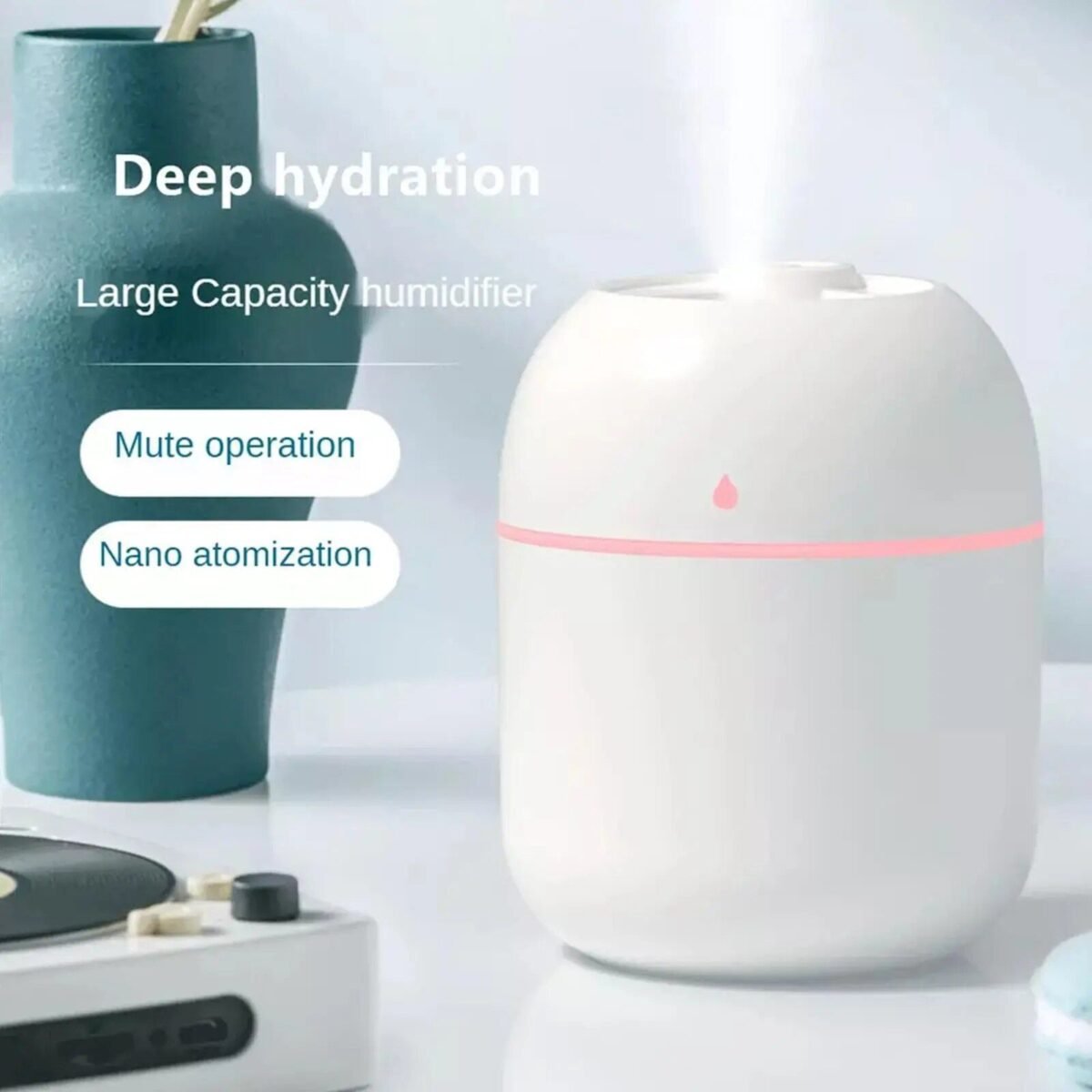 Portable USB Aroma Diffuser & Humidifier: 220ml Electric Home Fragrance Device - Image 3