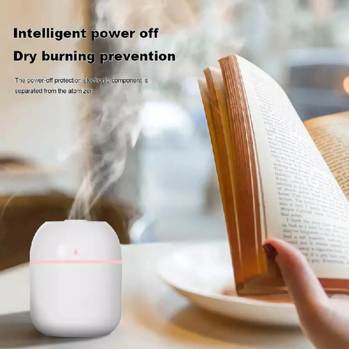 Portable USB Aroma Diffuser & Humidifier: 220ml Electric Home Fragrance Device - Image 5
