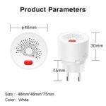 WiFi & Bluetooth Natural Gas Leak Detector: Home Safety Alarm for Combustible Gases - Image 7