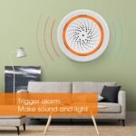 Smart Zigbee Sound & Light Alarm Siren with Strobe Alerts for Home Security - Image 7