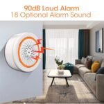 Smart Zigbee Sound & Light Alarm Siren with Strobe Alerts for Home Security - Image 3