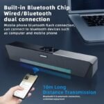 360° Home Movie Surround Sound Bar with Wired & Bluetooth 5.0 Connectivity - Image 5