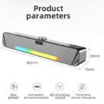 360° Home Movie Surround Sound Bar with Wired & Bluetooth 5.0 Connectivity - Image 7