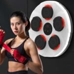 Interactive Smart Music Punching Pad: LED Lighted Home Boxing Trainer for Fitness & Strength Training - Image 4