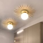 Elegant Gold Modern LED Ceiling Lamp for Versatile Home Lighting - Image 2
