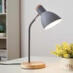 Modern Nordic-Style Wooden Desk Lamp with LED Flex Lighting for Home & Office - Image 3