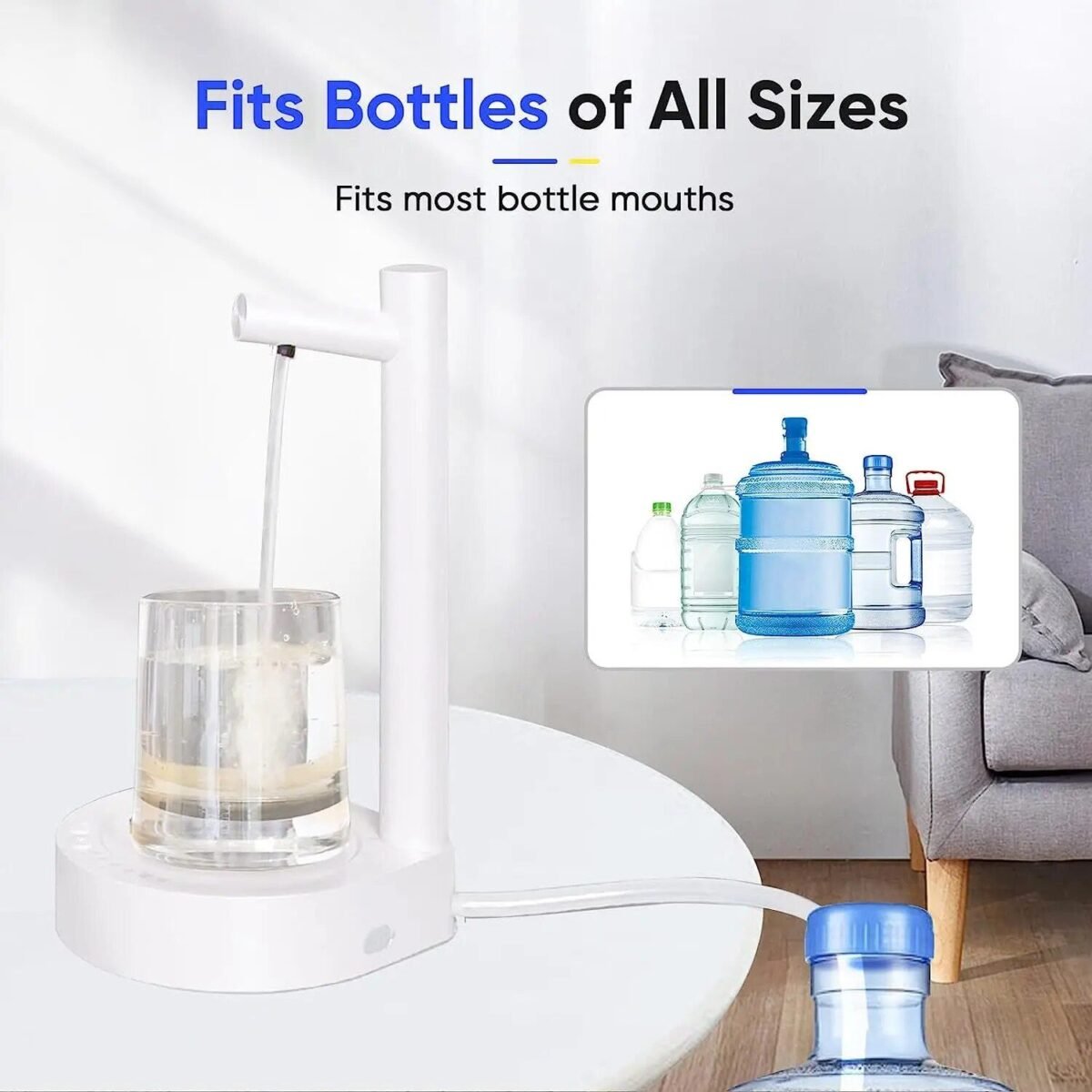 Smart Desktop Water Bottle Dispenser - Image 5