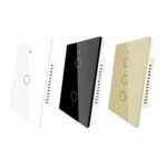 WiFi Smart Touch Light Switch with Voice Control;1, 2, 3, 4 Gang Options
