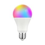 WiFi Smart Dimmable LED Bulb - E27/B22, RGBCW, 100-240V, App & Voice Control