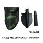 Compact Multipurpose Military-Grade Folding Shovel & Pickaxe for Outdoor Adventures - Image 6