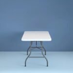 Versatile 6ft White Folding Table - Image 5