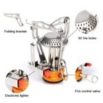 Portable Titanium Gas Stove for Outdoor Adventure – Lightweight, Durable, & Compact - Image 6