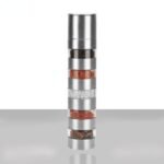 Compact Stainless Steel Outdoor Spice Jar - Portable BBQ & Camping Seasoning Container