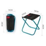 Compact Ultralight Aluminum Folding Outdoor Stool with Storage - Image 7