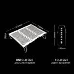 Blackdeer Ultralight Aluminum Alloy Camping Table - Image 2