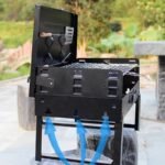 Compact and Foldable Charcoal BBQ Grill - Perfect for Outdoor Cooking, Camping, and Picnics - Image 5