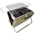 Compact Stainless Steel Folding Brazier Grill – Perfect for Camping and Outdoor BBQ - Image 4