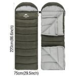 Ultralight Waterproof Envelope Cotton Quilt Sleeping Bag - Image 5