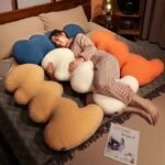 100CM Plush Water Ripples Long Throw Pillow - Image 6