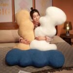100CM Plush Water Ripples Long Throw Pillow - Image 4