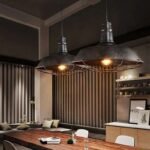 Retro Industrial Iron Pendant Light - Image 3