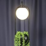 Elegant DIY Ring Plant Pendant Light - Image 3