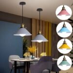Contemporary Macaron LED Pendant Lamps - Image 3
