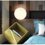 Minimalist Glass White Ball LED Ceiling Light - Image 6