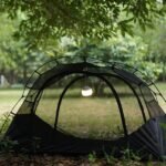 Lightweight Single Person Outdoor Camping Bed Tent with Mosquito Net and Aluminum Poles - Image 5