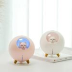 Planet Cat Ultrasonic Air Humidifier with Colorful LED Night Light - Image 4
