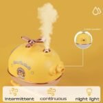 USB Cartoon Helicopter Aroma Air Humidifier with Warm Night Light - Image 4
