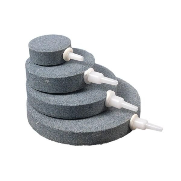 High-Efficiency Aquarium Bubble Stone Aerator - Oxygen Enhancing Air Stone for Fish Tanks