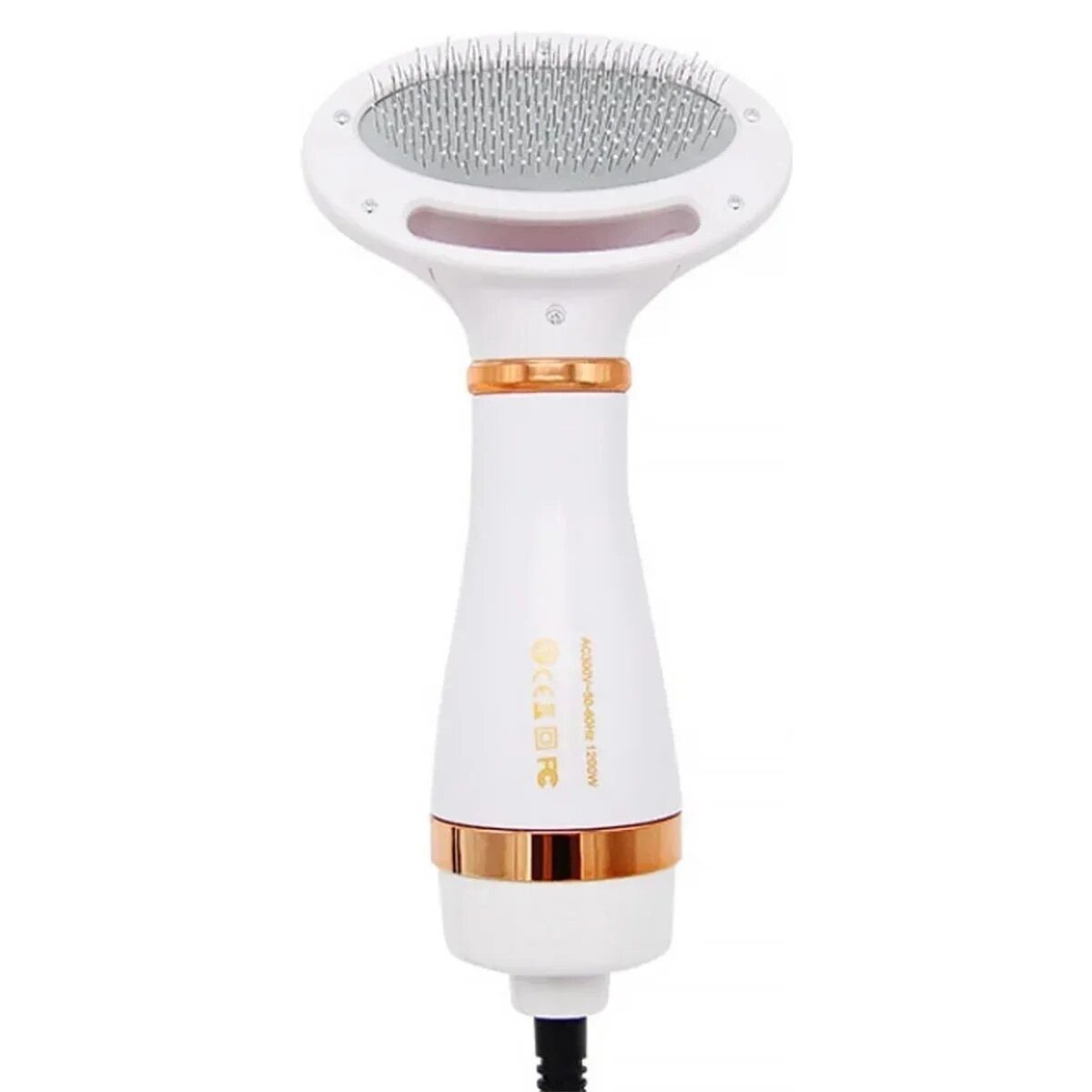Hair Dryer and Comb Brush Portable Dog Hair Blower Adjustable Temperature Low Noise Pet Grooming Hair Dryer Puppy Fur Blower 10 31502 de2d35