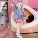 1/4 Scale Dream Fairy Casual Anime Doll – Interactive Fashion Doll with Mechanical Joints, Clothing & Accessories, 40cm - Image 2