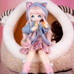 1/4 Scale Dream Fairy Casual Anime Doll – Interactive Fashion Doll with Mechanical Joints, Clothing & Accessories, 40cm - Image 4