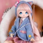 1/4 Scale Dream Fairy Casual Anime Doll – Interactive Fashion Doll with Mechanical Joints, Clothing & Accessories, 40cm - Image 3