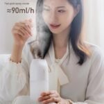 Portable Dual-Nozzle Ultrasonic Air Humidifier with 300ml Capacity & LED Night Light - Image 6