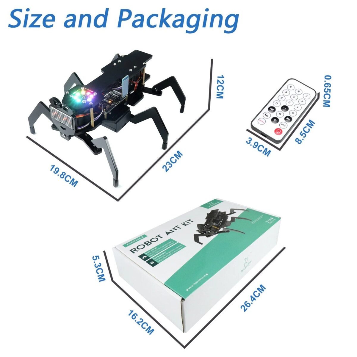 Freenove Robot Ant Kit for Arduino - STEM Learning & Fun - Image 7