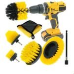 7-Piece Power Scrubber Drill Brush Set for All-Purpose Cleaning