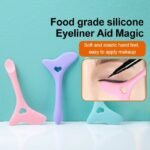 Silicone Cat Eye Makeup Stencil - Easy Eyeliner & Eyeshadow Application Tool - Image 4
